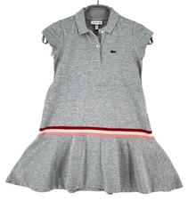 Lacoste Fille Robe À Manches