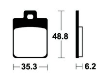 TECNIUM Plaquettes de frein de
