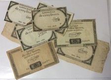 FRANCE LOT 10  ASSIGNATS 5 ET