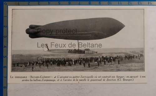 Dirigeable bayard clement - bayard,