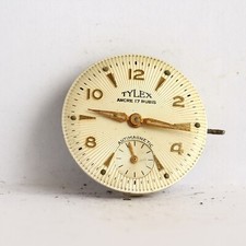 Cadran + Mouvement de Montre Tylex mécanique ancienne Lorsa 238 -  F27-25