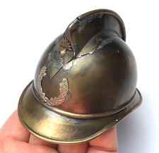 CASQUE DE POMPIER MINIATURE MILITARIA MINIATURE FIREFIGHTER HELMET MILITARY
