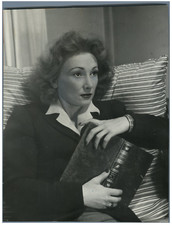 M. Brodsky, Paris, Jany Holt, actrice Vintage . Jany Holt, de son vrai nom Eka