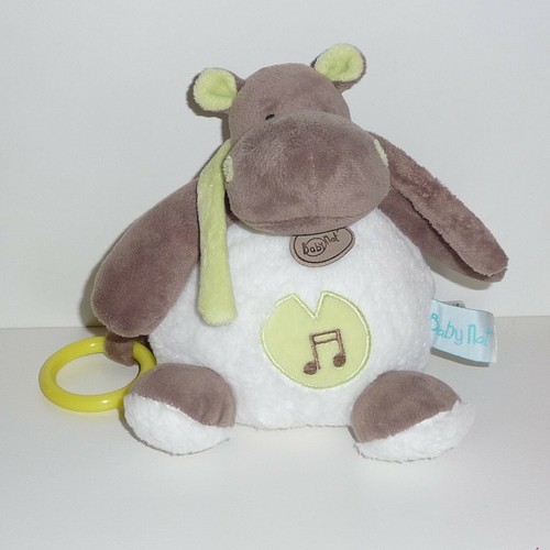 Doudou hippopotame babynat - doudou,