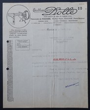 Facture TOULOUSE 1953 HACHE PAILLE DOLLE    billhead 155