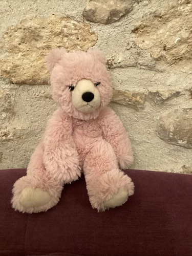 Doudou peluche ours assis - peluche,