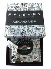 Alex And Ani Amis Central Perk Bracelet Argent Brillant Neuf Avec Étiquette