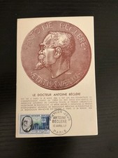 YT 1096 CARTE MAXIMUM FDC DOCTEUR ANTOINE BECLERE IMMUNOLOGIE RADIOLOGIE 1957