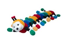 Grande peluche Chenille Althans Club multicolore 95 cm Vintage