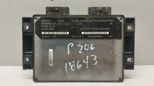 9640899880 calculateur moteur - calculateur,
