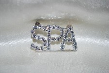  Spa Crystal Pin Red Clear