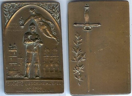 Médaille table paris - médaille,