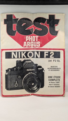 Livret test phot - test, argus