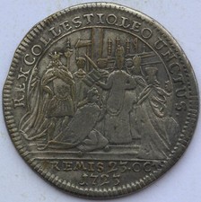JETON LOUIS XV SACRE A REIMS 1723