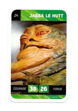 Carte Leclerc Star Wars "Han Solo" N°24 - Jabba Le Hutt (2018)