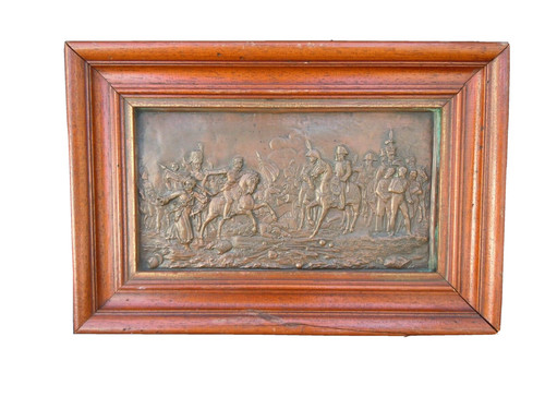 Tableau relief cuivre - , laiton