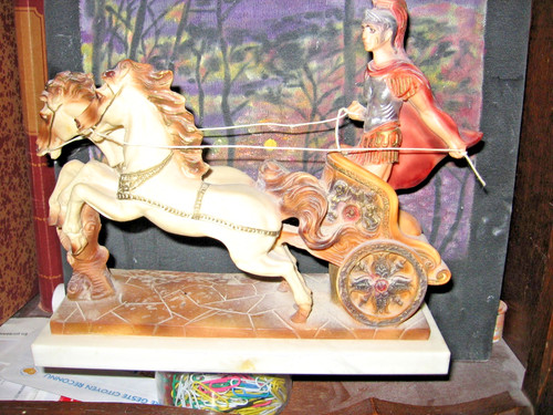 Statuaire sculpture marbre - sculpture, en