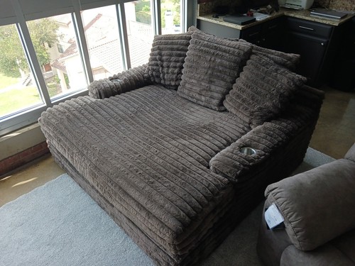 Stratford chaise lounge brown - lounge,