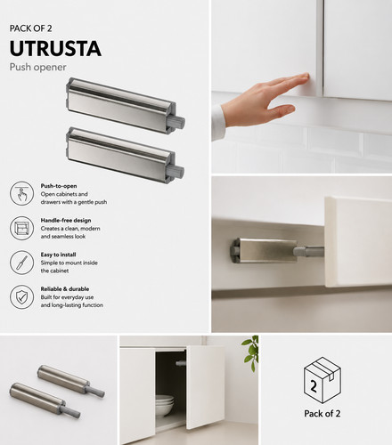 Pack ouvre poussoirs ikea - de, ouvre-poussoirs