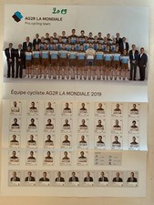 POSTER EQUIPE CYCLISTE AG2R LA MONDIALE 2019
