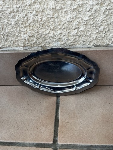 Plat forme ovale inox - de,