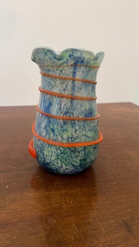 Vase double verre murrano - vase,
