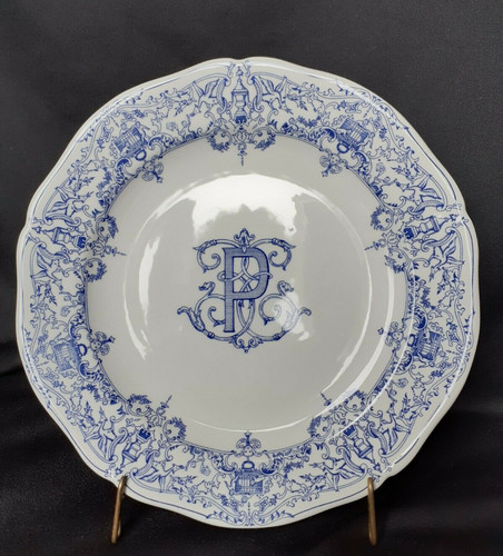 Assiette plate faïence de - assiette,