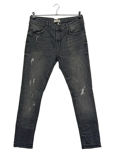 Zara jean déchiré homme gris - jean,