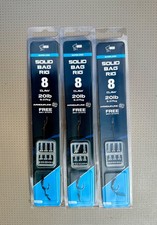 3 x NASH SOLID BAG RIGS SIZE 8