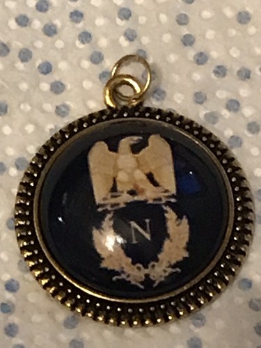 Pendentif médaillon métal - pendentif,
