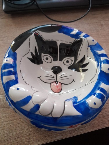 Gamelle chat ceramique - chat,