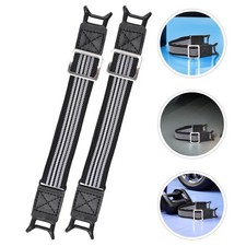  Lot de 4 sangles élastiques réglables pour boîte à mouchoirs de voiture -