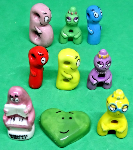 Lot fèves barbapapa - lot, de