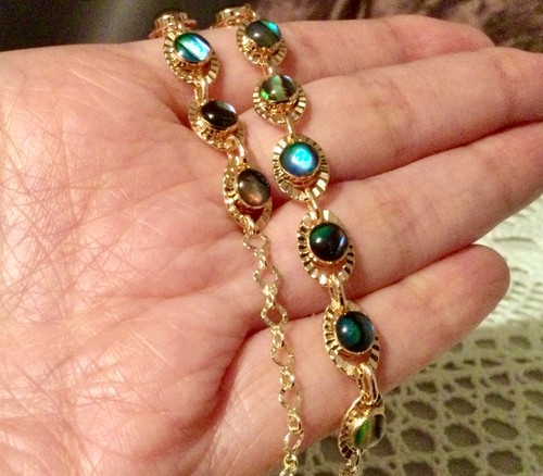 Plaqué 18k beau bracelet - plaqué, or