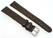 Bracelet De Montre En Autruche