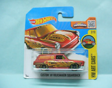 Hot Wheels - VW VOLKSWAGEN '69 SQUAREBACK CUSTOM 1969 - 2016 Art Cars Short 1/64