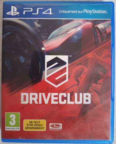 Jeu drive club ps4 - drive,