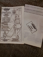 patron poupée modes et travaux NON DECOUPER COMPLET  Fevrier 2008 planche 1 et 2