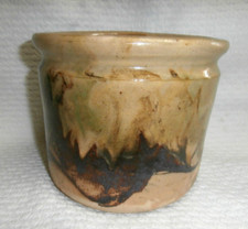 ANCIEN POT EN TERRE CUITE VERNISSEE PROVENCALE