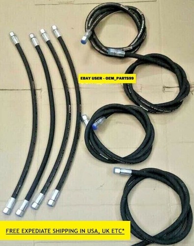 Jcb spare hose bsp - 3/8, front
