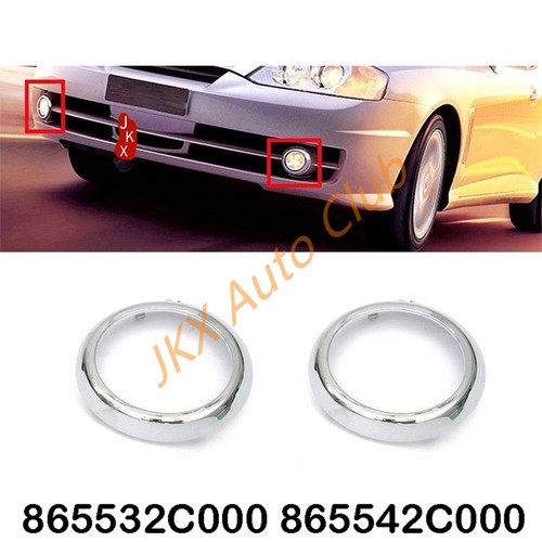 Fog lamp chrome ring - lamp, l+