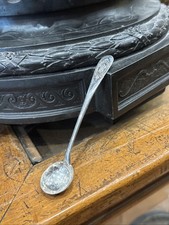 louche cuillere de mourtardier XIXe en argent massif poincon minerve