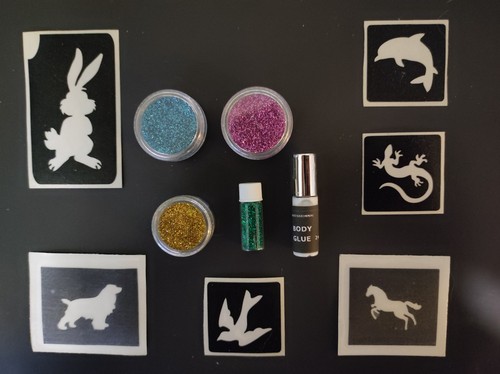 Kit complet pochoirs - pochoirs, tatouages