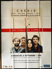 Affiche cinéma CHEDID - CONCERT PALAIS GARNIER 120x160cm Poster Louis / Mathieu
