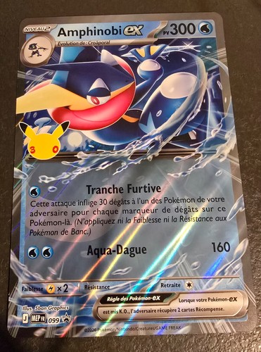 Carte pokémon jumbo - carte, amphinobi