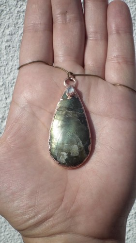 Grand collier pendentif - , en