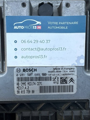 Calculateur moteur peugeot - moteur,