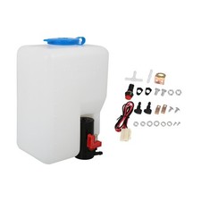 Pièce universelle 1 Kit bouteille lave-glace DC 12V Pompe lave-glace Fenêtre