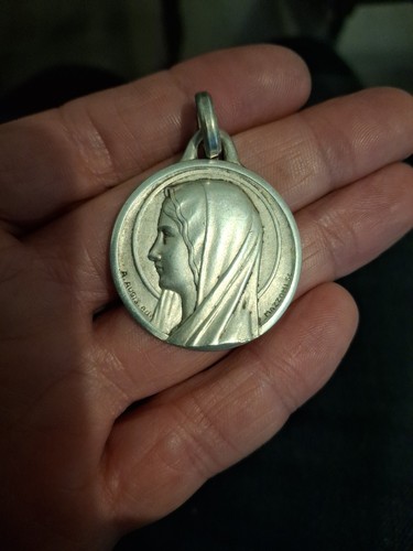 Grosse medaille sainte - grosse, vierge