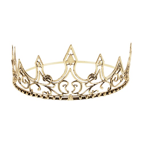 Couronne roi dorée pour - roi,